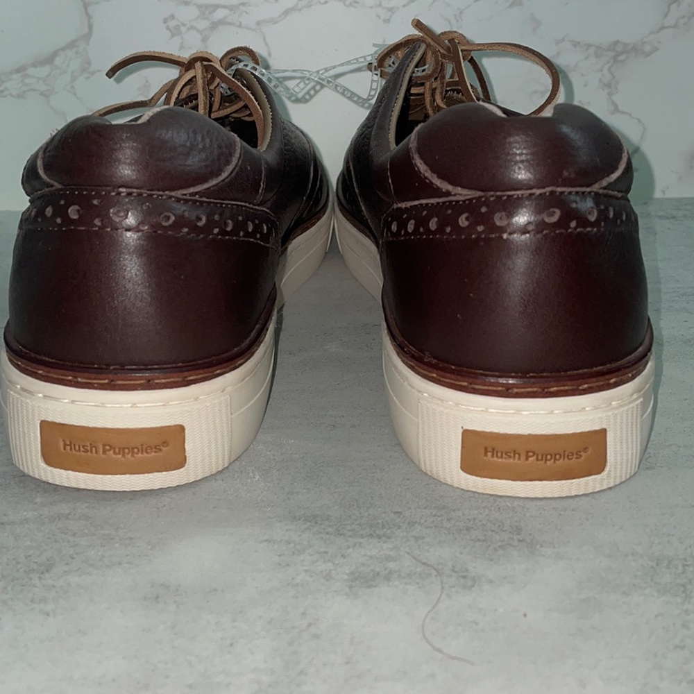 NWT MENS Dark Brown Hush Puppies - Picture 6 of 8
